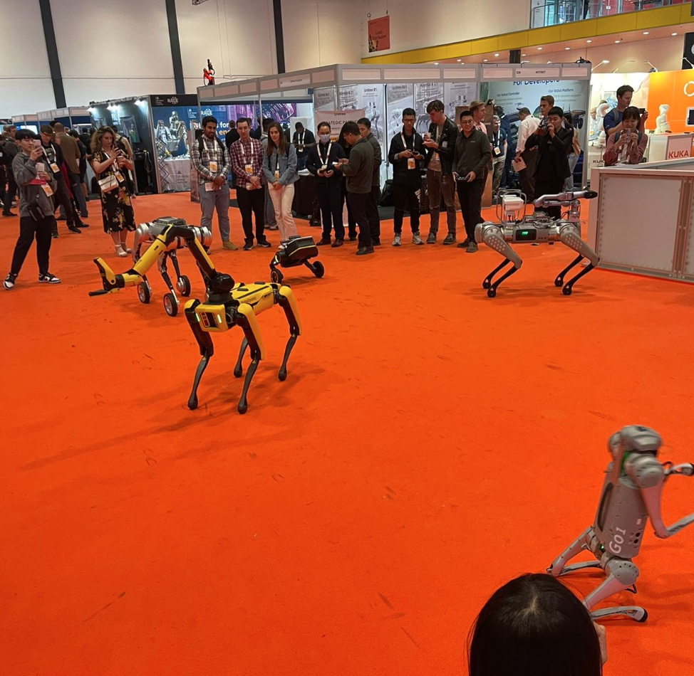 Robotic dogs at ICRA 2023